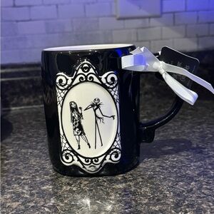 Rae Dunn Nightmare Before Christmas Mug Jack and Sally
